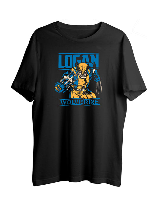 Logan Wolverine Half Sleeve T-Shirt - LSNX