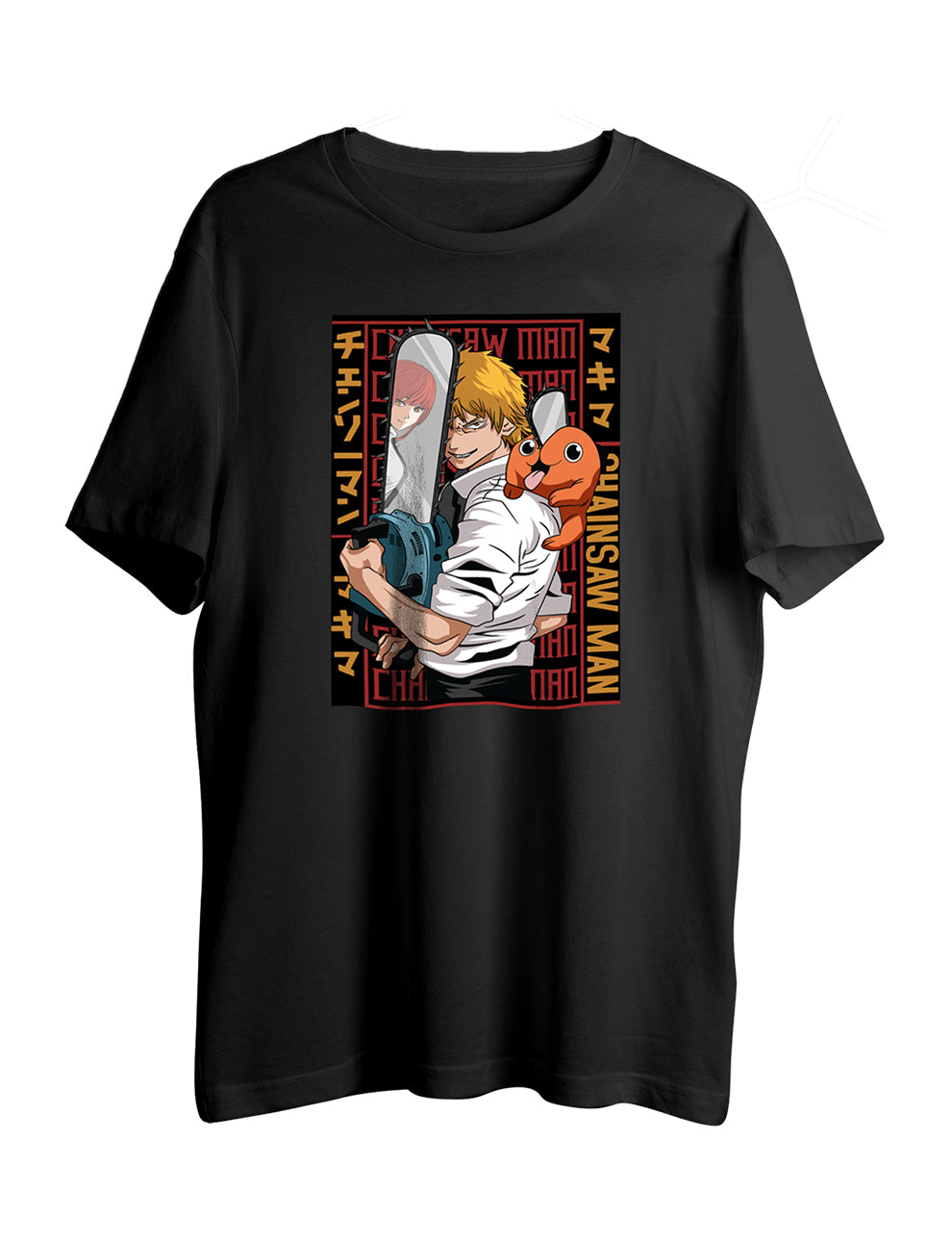 Denji Chainsaw Half Sleeve T-Shirt - LSNX