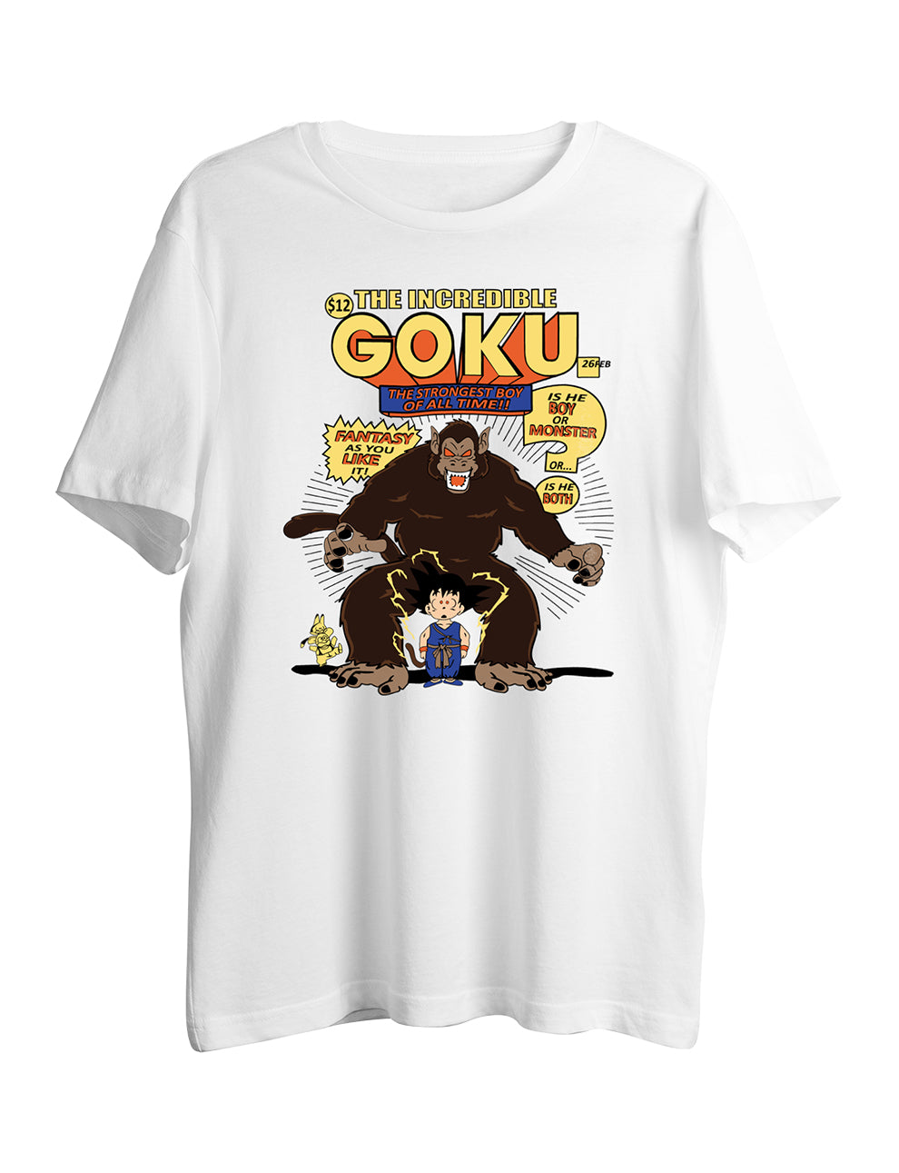 The Incredible Goku Half Sleeve T-Shirt - LSNX