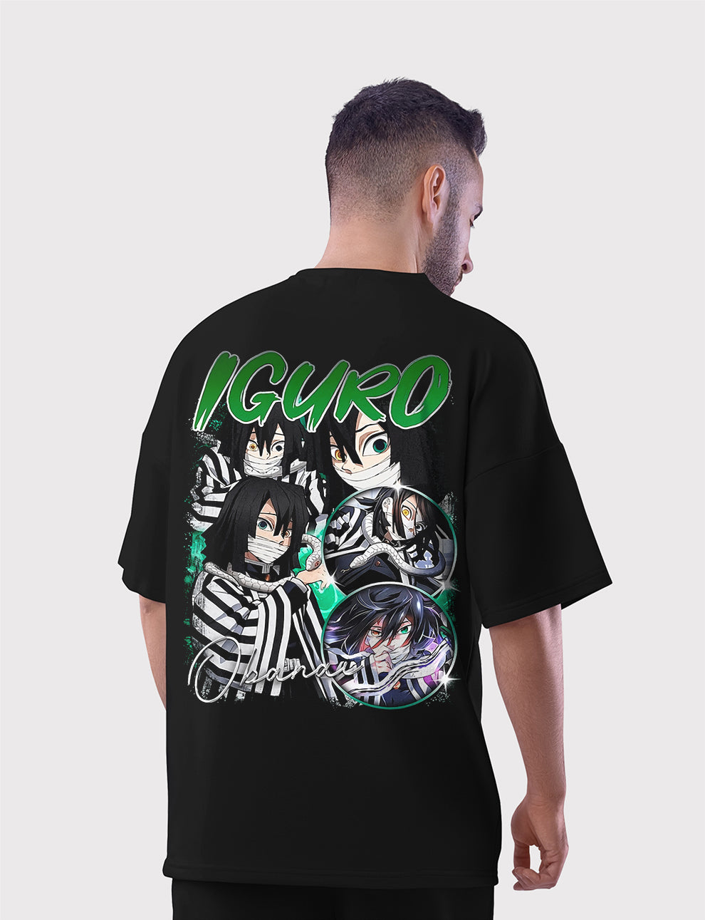 Iguro Demon Slayer Oversized T-Shirt - LSNX