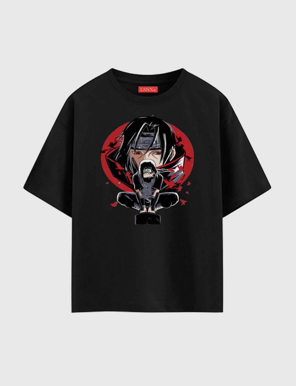 Itachi Uchiha Of Naruto Oversize T-Shirt