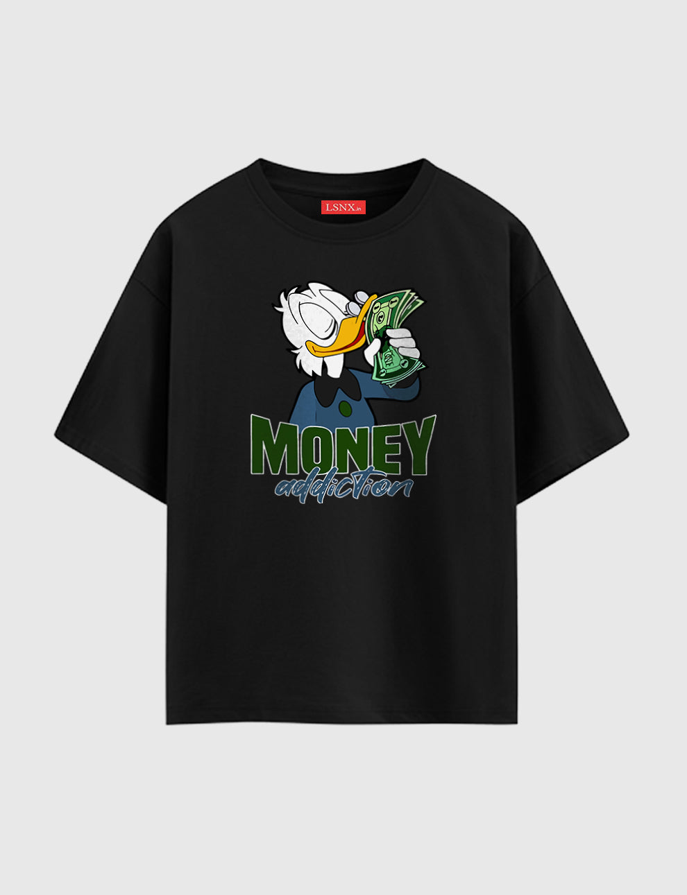 Money Addiction Oversize T-Shirt