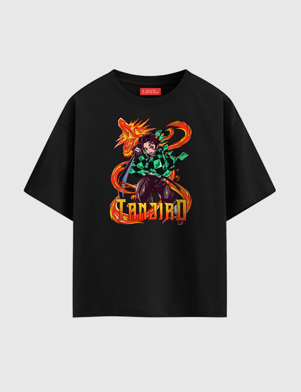 Tanjiro Demon Slayer Oversize T-Shirt