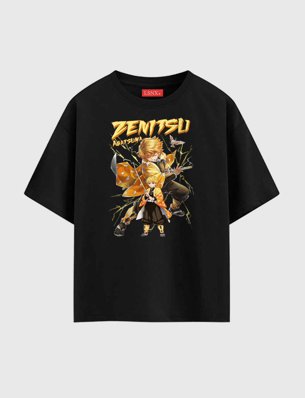 Zenitsu Demon Slayer Oversize T-Shirt