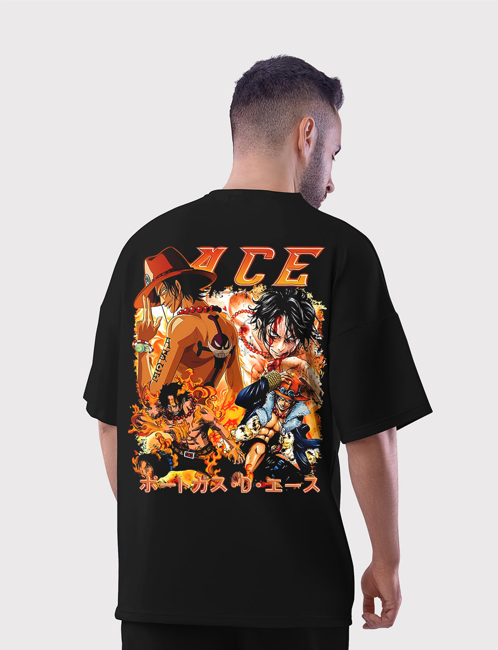 Ace One Piece Oversized T-Shirt - LSNX