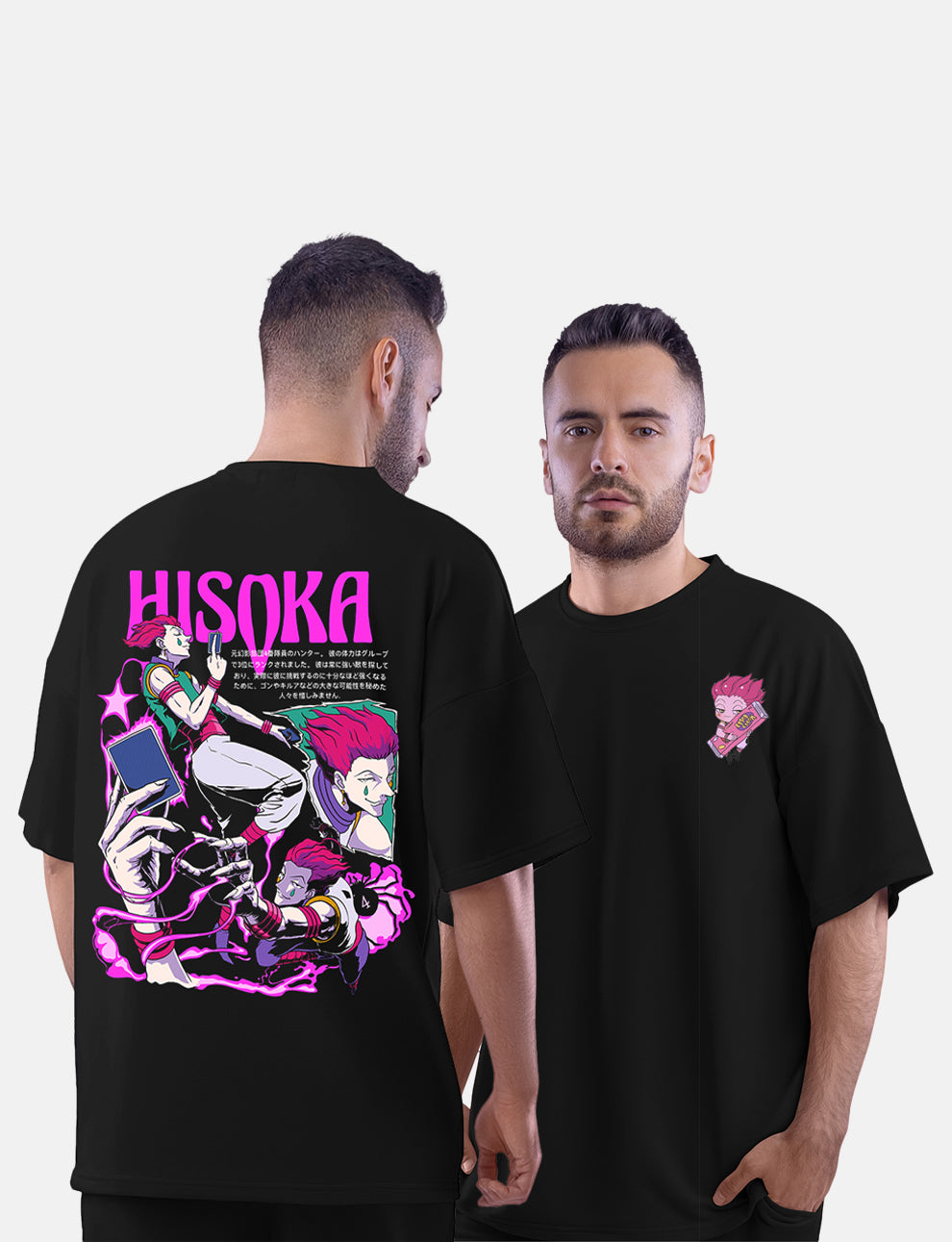 Hisoka Hunter x Hunter Oversized T-Shirt - LSNX