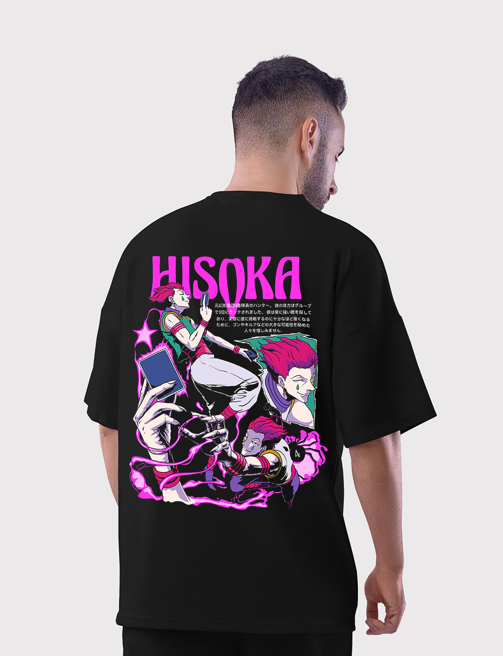 Hisoka Hunter x Hunter Oversized T-Shirt - LSNX