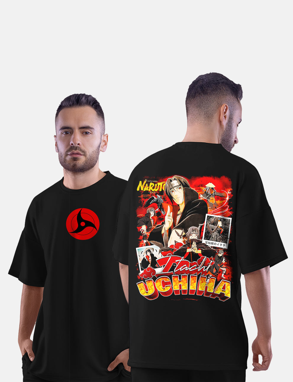 Itachi Uchiha Naruto Oversized T-Shirt - LSNX