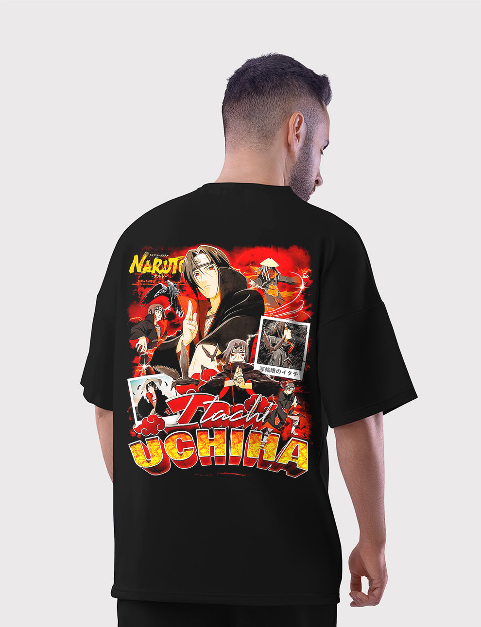 Itachi Uchiha Naruto Oversized T-Shirt - LSNX