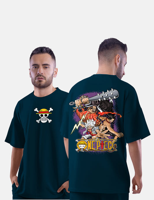 Luffy One Piece oversized T-Shirt - LSNX