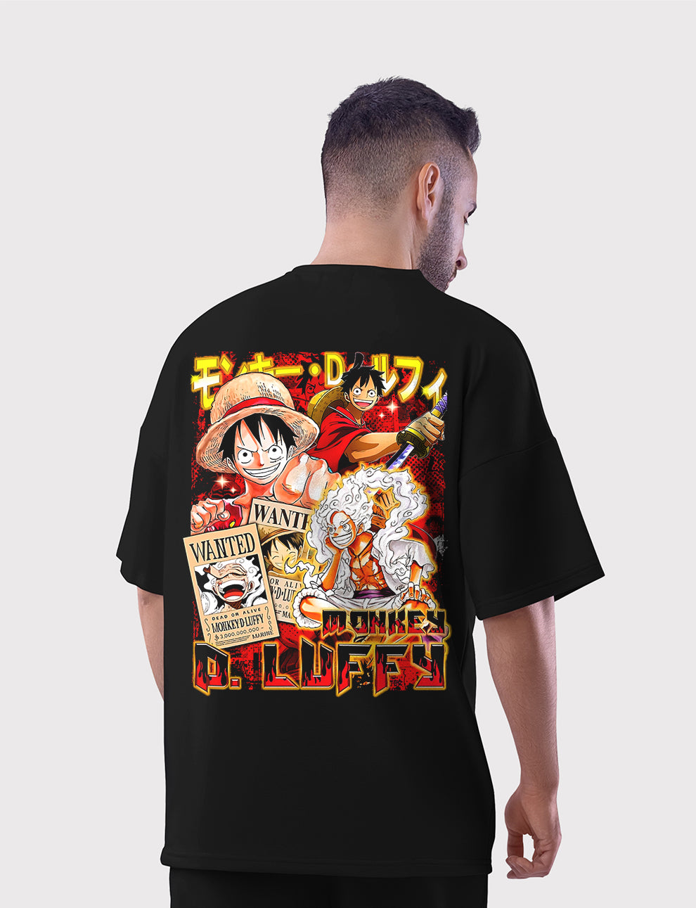 Luffy Awesome Oversized T-Shirt - LSNX