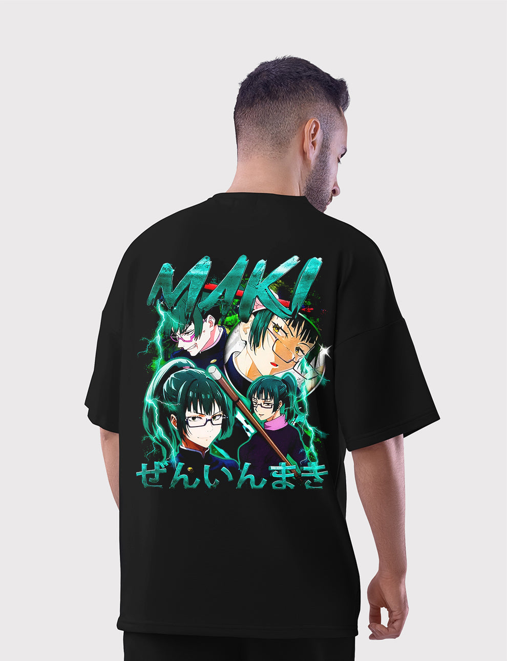 Maki Jujutsu Kaisen Oversized T-Shirt - LSNX