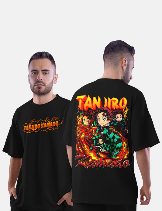 Tanjiro Kamado Oversized T-Shirt - LSNX